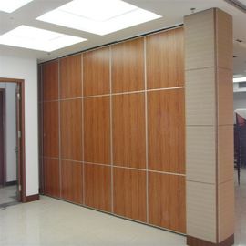 Banquet Room Sound Proof Movable Partition Wall Wooden Materials Specification