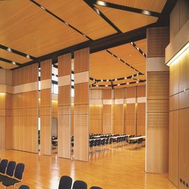 Banquet Room Sound Proof Movable Partition Wall Wooden Materials Specification