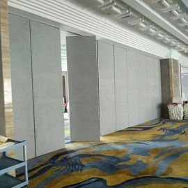 New Style Manual Control Sliding Folding Partition Walls Operable For Banqueting Hall