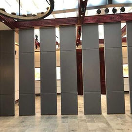 Sliding Folding Partition Walls Wooden Acoustic Soundproof Mobile Partition Foldable Wooden Doors