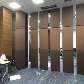 Meeting Room Acoustic Movable Partitions Sliding Folding Partition Walls For Conference Hall