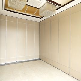 Philippines Operable Wall System Wood Sliding Folding Acoustic Partitions For Conference Hall