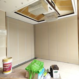 Philippines Operable Wall System Wood Sliding Folding Acoustic Partitions For Conference Hall