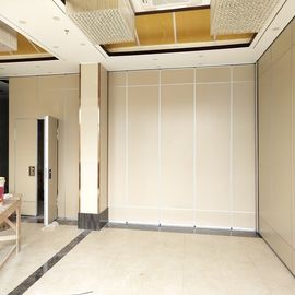 Philippines Operable Wall System Wood Sliding Folding Acoustic Partitions For Conference Hall