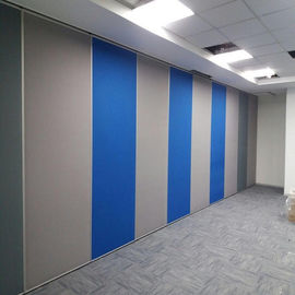 65 Mm Wood Material Office Sliding Partition Wall 3-5 Years Warranty