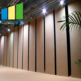 Melamine Foldable Soundproof Sliding Movable Partition Wall Under A Suspended Ceiling