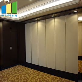 Sound Proofing Collapsible Partition Walls / Folding Office Movable Partition Walls