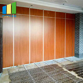 Floor To Ceiling Hotel Folding Sound Proof Partition Wall Hanging System