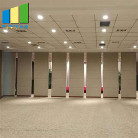 Operable Foldable Sliding Office Sound Proof Partitions Laminate Surface