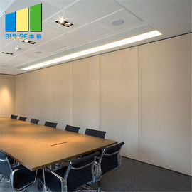 Soundproof Accordion Sliding Room Partitions Office Movable Partitions Wall Board