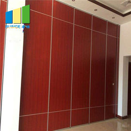 Commercial Furniture Folding Partitions System Soundproof Sliding Partition Walls For Hotel