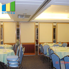 Commercial Furniture Folding Partitions System Soundproof Sliding Partition Walls For Hotel