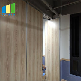 Melamine Board Soundproofing Movable Acoustic Folding Fabric Partition Walls