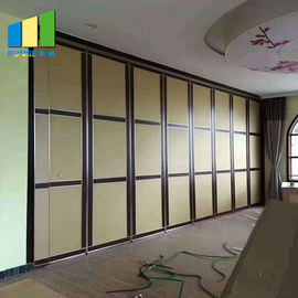 Myanmar MDF Acoustic Fabric Rolling Movable Partition Walls For Restaurant