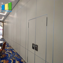 Movable Partition System Acoustic Sliding Walls With Door For Convention Hall