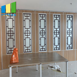 Aluminum Folding Moveable Door Acoustic Partition Walls For Conference Hall