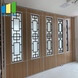 Aluminum Folding Moveable Door Acoustic Partition Walls For Conference Hall