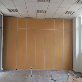 Banquet Hall Movable Sound Proof Partitions Floor To Ceiling Folding Partition Walls