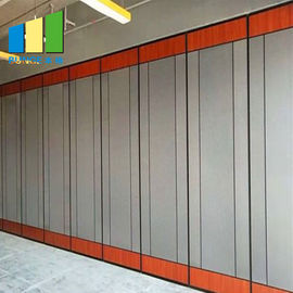 Banquet Hall High Wooden Folding Conference Acoustic Room Dividers In Thailand