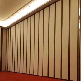 Movable Sliding Door Foldable Wooden Sound Proof Partition Wall For Hotel