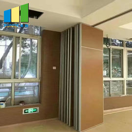 Hotel Acoustic Temporary Sound Proof Partitions Sliding Folding System