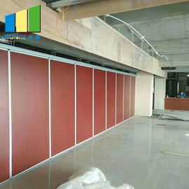 Hotel Acoustic Temporary Sound Proof Partitions Sliding Folding System