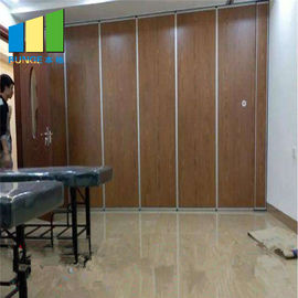 Manual Hanging System Moveable Sliding Partition Walls For Conference Room