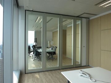 Office Glass Sliding Partition Walls Bathroom Glass Partition For Conference Room