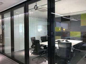 Glass Room Dividers Operable Folding Partition Walls Less Then 3 M Height