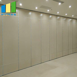 Conference Room Sound Proofing Sliding Acoustic Partition Wall For Office 1220 mm Width