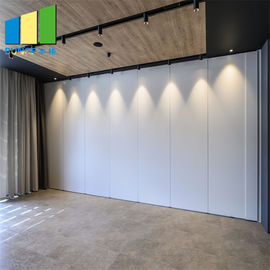 Conference Room Sound Proofing Sliding Acoustic Partition Wall For Office 1220 mm Width