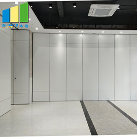 Classroom Mobile Folding Acoustic Partition Walls / Conference Room Sliding Walls