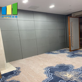 MDF Melamine Hotel Operable Movable Sound Proof Partitions Wall For Banquet Hall