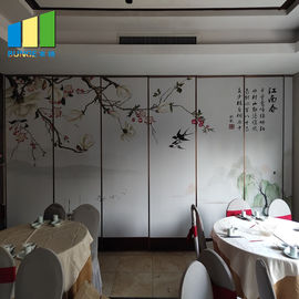 Aluminum Frame Hotel Movable Sound Proof Partition Walls For Banquet Hall