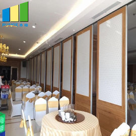 Folding Wooden Operable Partition Wall Sound Proof Partition Door For Restaurant