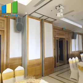 Folding Wooden Operable Partition Wall Sound Proof Partition Door For Restaurant