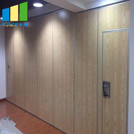 Hotel Acoustic Movable Sound Proof Partition Panel System With Door