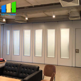 Folding Wood Glass Door Movable Partition Walls For Banquet Hall