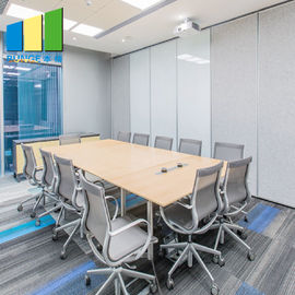 Fabric Acoustic Movable Wall Davao Foldable Sliding Partition Walls For Meeting Room