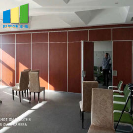 Temporary Acoustic Soundproof Collapsible Operable Sliding Partition Walls For Offices / Banquet Room