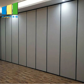 Sound Proof Movable Wooden Folding Sliding Partition Walls For Auditoriums / Ballroom