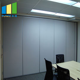 Sound Proof Movable Wooden Folding Sliding Partition Walls For Auditoriums / Ballroom