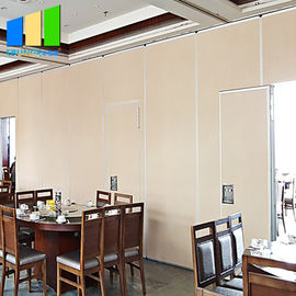 Restaurant Acoustic Room Dividers Soundproof Folding Partition Wall