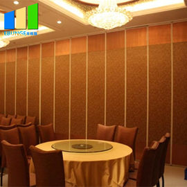 Gallery Acoustic Room Dividers Restaurant Aluminium Sliding Door 5 Years Warranty