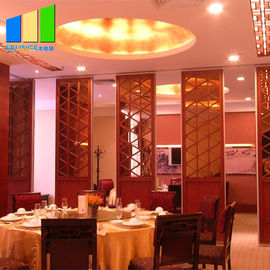 Gallery Acoustic Room Dividers Restaurant Aluminium Sliding Door 5 Years Warranty