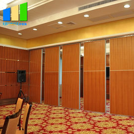 Gallery Acoustic Room Dividers Restaurant Aluminium Sliding Door 5 Years Warranty