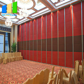 Office Hotel Lobby Decor Wooden Movable Partition Walls Design For Restaurant