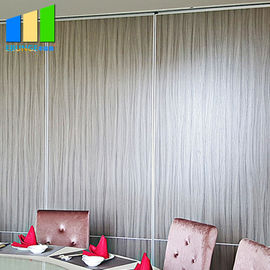 Wooden 65MM Sliding Partition Walls Melamine Finish Multi Color