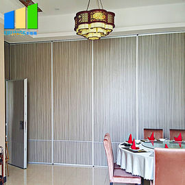 Wooden 65MM Sliding Partition Walls Melamine Finish Multi Color