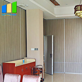 Wooden 65MM Sliding Partition Walls Melamine Finish Multi Color